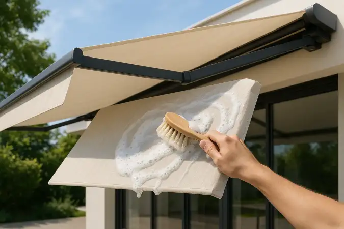 Entretenir et nettoyer son store banne